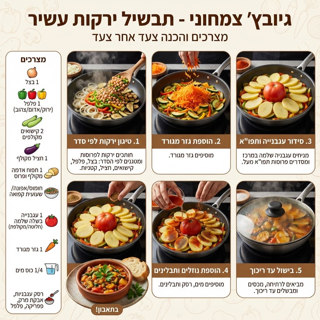 גיובץ' צמחוני