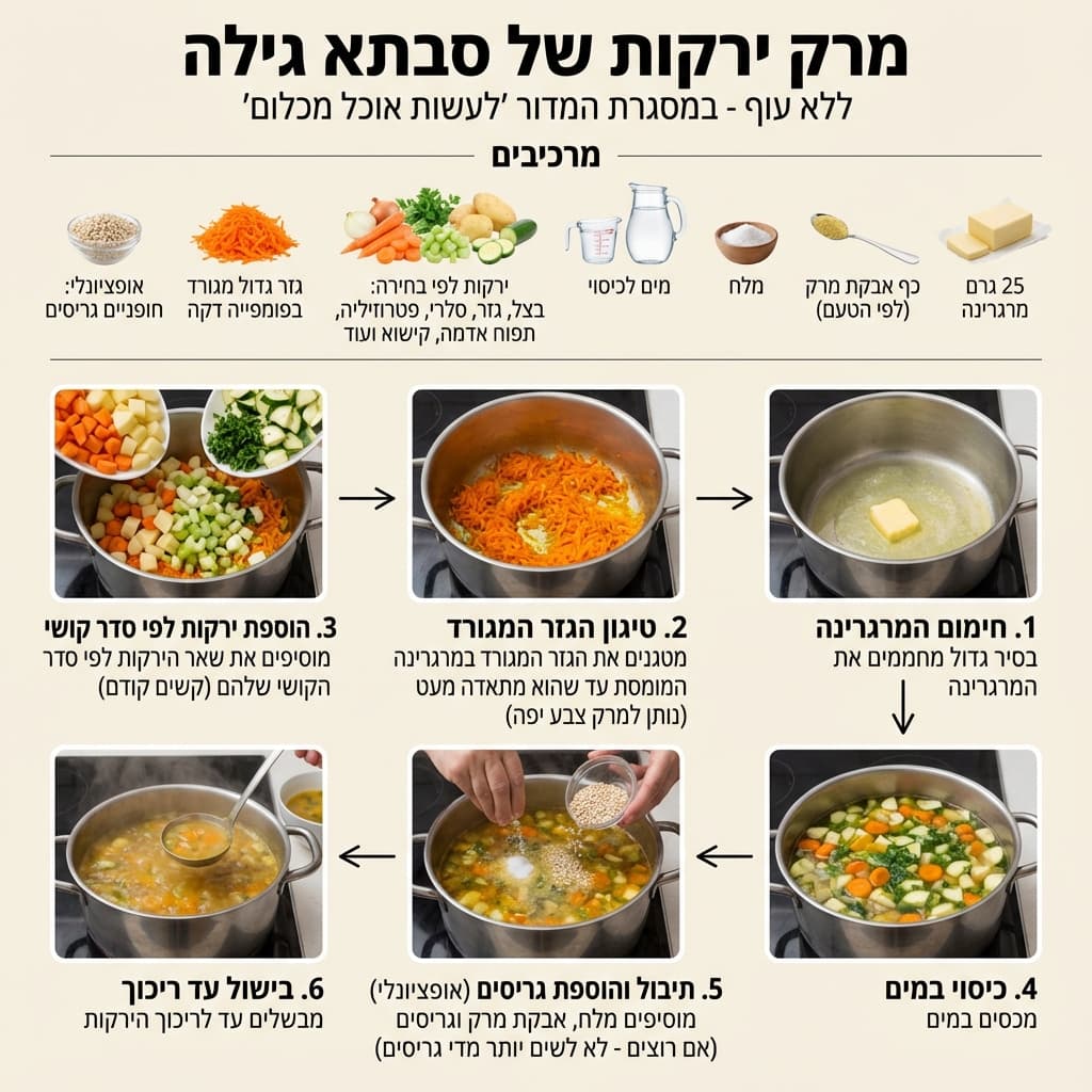 מרק ירקות של סבתא גילה